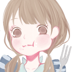 二人の女の子のスタンプ Line スタンプ Line Store 二人の女の子のスタンプ Line スタンプ Line Store