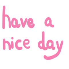Have a nice word