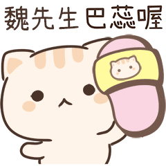 小星貓姓名貼-魏先生專用