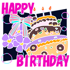 Move Card Happy Birthday to Every Season