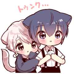 猫耳少年詰め合わせスタンプ Line スタンプ Line Store 猫耳少年詰め合わせスタンプ Line スタンプ Line Store
