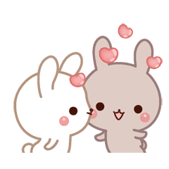 Moving Lovey-Dovey bunnies 2