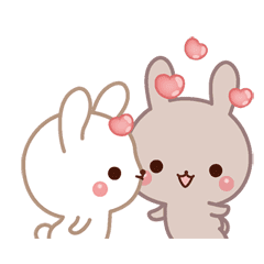 Moving Lovey-Dovey bunnies 2