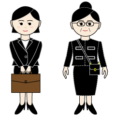 Woman manager and staff speak English