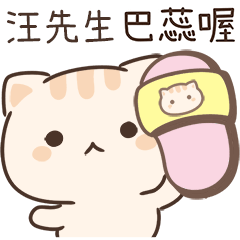 小星貓姓名貼-汪先生專用