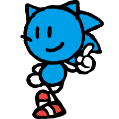 Sega S Sonic The Sketchog Line Stickers Line Store