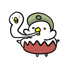 Cheerful young bird 2