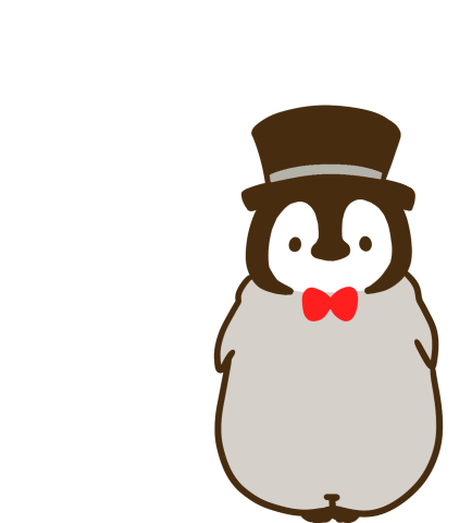 cute penguin全螢幕貼圖