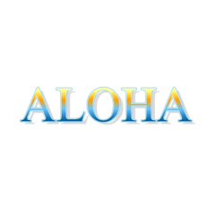 ALOHA STICKERS 1.