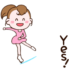 動く 英語版可愛い丸顔フィギュアスケート2 Line スタンプ Line Store 動く 英語版可愛い丸顔フィギュアスケート2 Line スタンプ Line Store