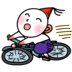 Cute fairy Gyunyu-Taro! lovely sticker