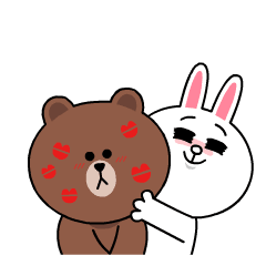 Brown & Cony Mesra Penuh Cinta