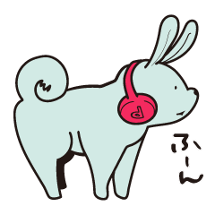 Headphone dog