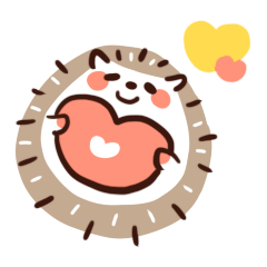 Pastel Hedgehog 2 (Daily Use, Japanese)