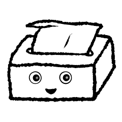 Box Tissues Man