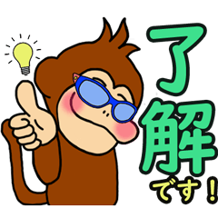 Sunglasses monkey Tomoya everyday part1