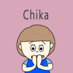 Chika cute sticker.**!!!?