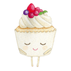 カップケーキちゃん2 Line スタンプ Line Store カップケーキちゃん2 Line スタンプ Line Store