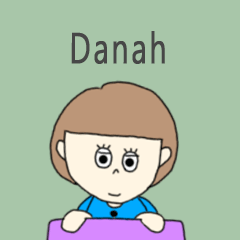 Danah cute sticker.?