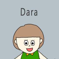 Dara cute sticker.*!?**