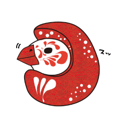 bird daruma