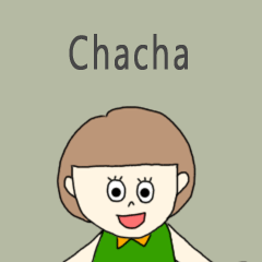 Chacha cute sticker.**?*!!***?*