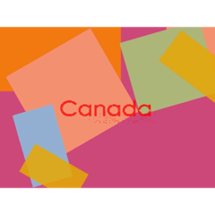 CANADA POP ART STICKERS 1.