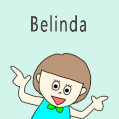 Belinda cute sticker.*?!!*!*!**!