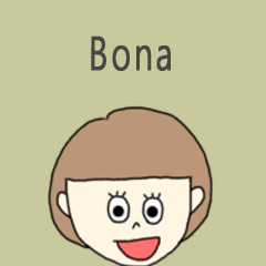 Bona cute sticker.*????