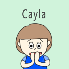 Cayla cute sticker.?!*?!!?*!?**???*!?