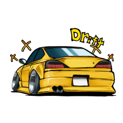 Drift Car Sticker Ver1.5