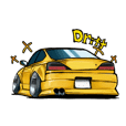 Drift Car Sticker Ver1.5