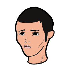 顔で語る人々 個性あふれた！