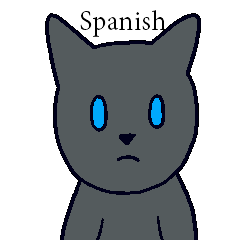 무심한 고양이 - 까망 (스페인어)