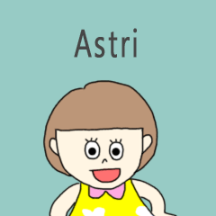 Astri cute sticker.?!!!?*!!?*!?!?*?!!!