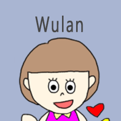 Wulan cute sticker.?!***!