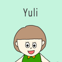 Yuli cute sticker.?*?!?!**??