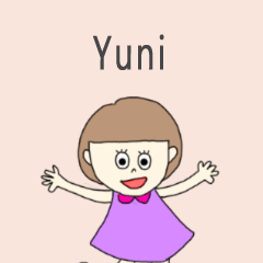 Yuni cute sticker.***!??!!*