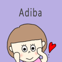 Adiba cute sticker.**!!!!**?!