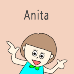 Anita cute sticker.*?!!