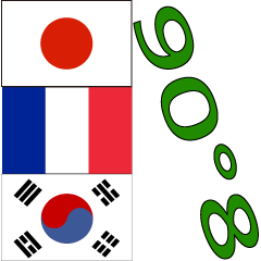 90degrees8-Japan - France - Korea-