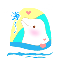 Hareruki of lovely dolphin "Sora" #cool
