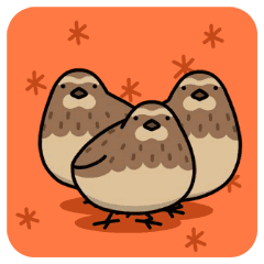 Japanese quail animation