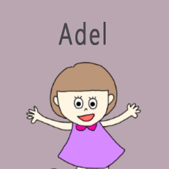 Adel cute sticker.?!!*?!?*???*?!?*?