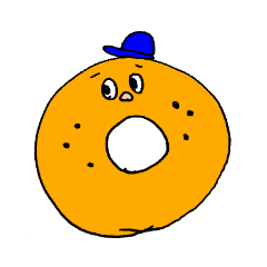 Donut boy Sticker