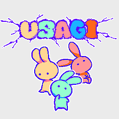 USAGI-chang Sticker