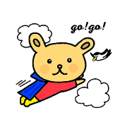 Go go! bear.