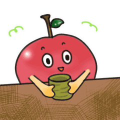動くリンゴのスタンプ Line スタンプ Line Store 動くリンゴのスタンプ Line スタンプ Line Store