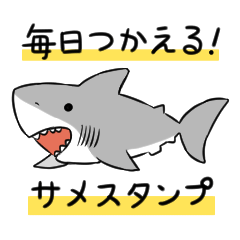 Use everyday Shark Sticker