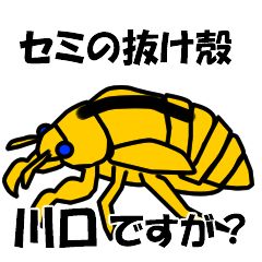 セミのぬけがら川口 Line スタンプ Line Store